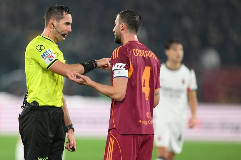 Football. Serie A. AS Roma - AC Milan. 25.01.2026