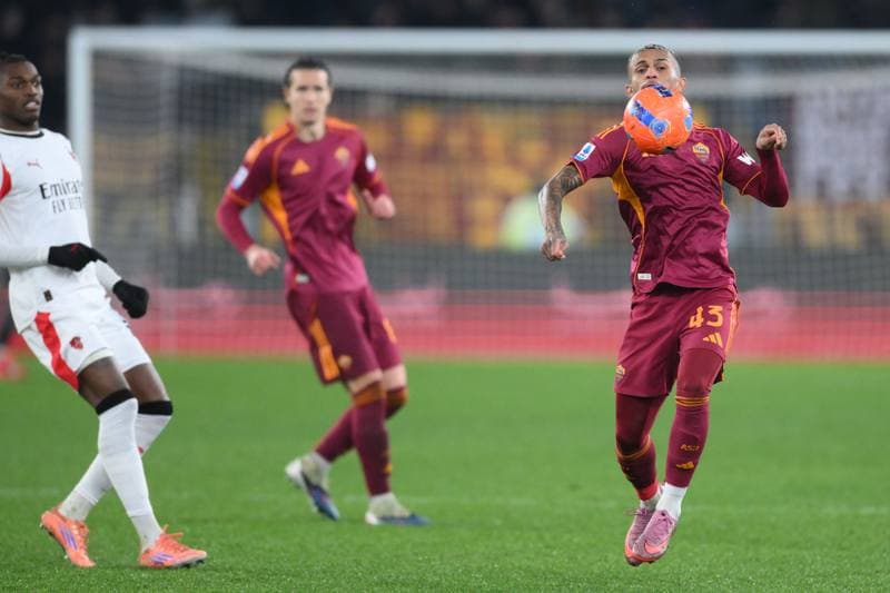 Football. Serie A. AS Roma - AC Milan. 25.01.2026