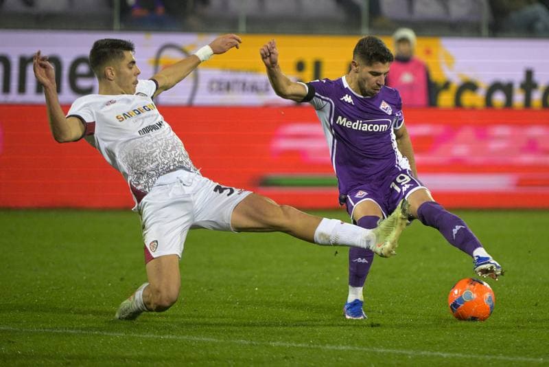 Football. Serie A. ACF Fiorentina - Cagliari Calcio. 24.01.2026