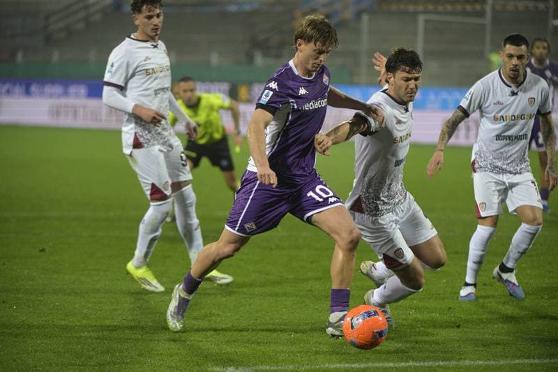 Football. Serie A. ACF Fiorentina - Cagliari Calcio. 24.01.2026