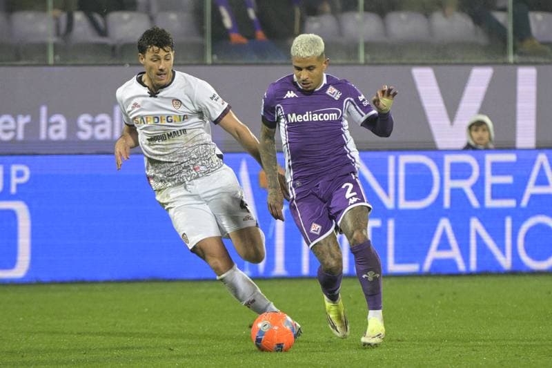 Football. Serie A. ACF Fiorentina - Cagliari Calcio. 24.01.2026