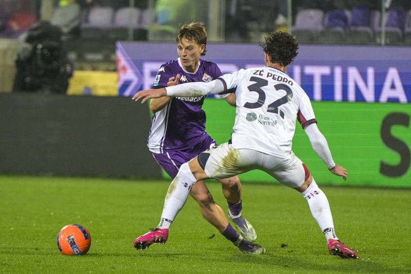 Football. Serie A. ACF Fiorentina - Cagliari Calcio. 24.01.2026
