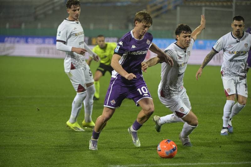 Football. Serie A. ACF Fiorentina - Cagliari Calcio. 24.01.2026