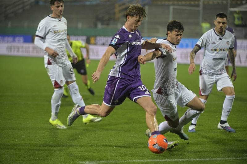 Football. Serie A. ACF Fiorentina - Cagliari Calcio. 24.01.2026