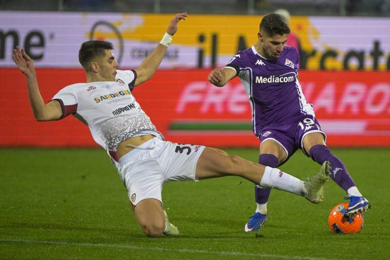 Football. Serie A. ACF Fiorentina - Cagliari Calcio. 24.01.2026