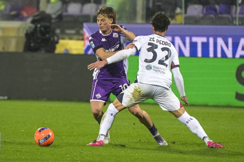 Football. Serie A. ACF Fiorentina - Cagliari Calcio. 24.01.2026