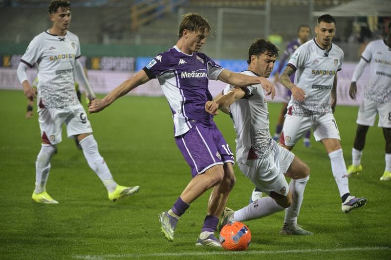 Football. Serie A. ACF Fiorentina - Cagliari Calcio. 24.01.2026