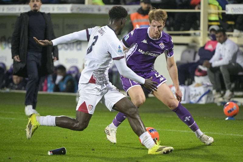 Football. Serie A. ACF Fiorentina - Cagliari Calcio. 24.01.2026