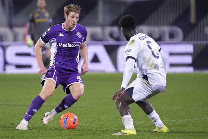 Football. Serie A. ACF Fiorentina - Cagliari Calcio. 24.01.2026