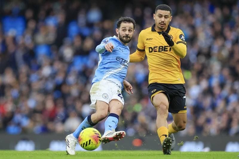 Football. Premier League. Manchester City - Wolverhampton Wanderers. 24.01.2026