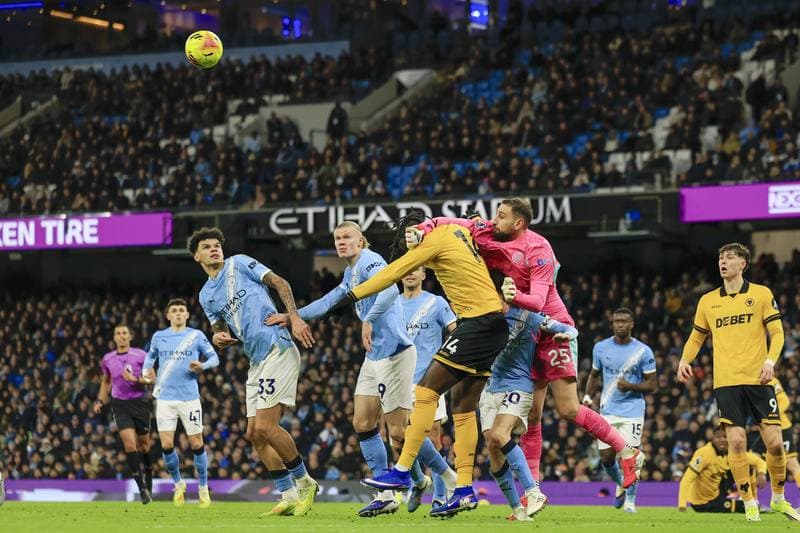 Football. Premier League. Manchester City - Wolverhampton Wanderers. 24.01.2026