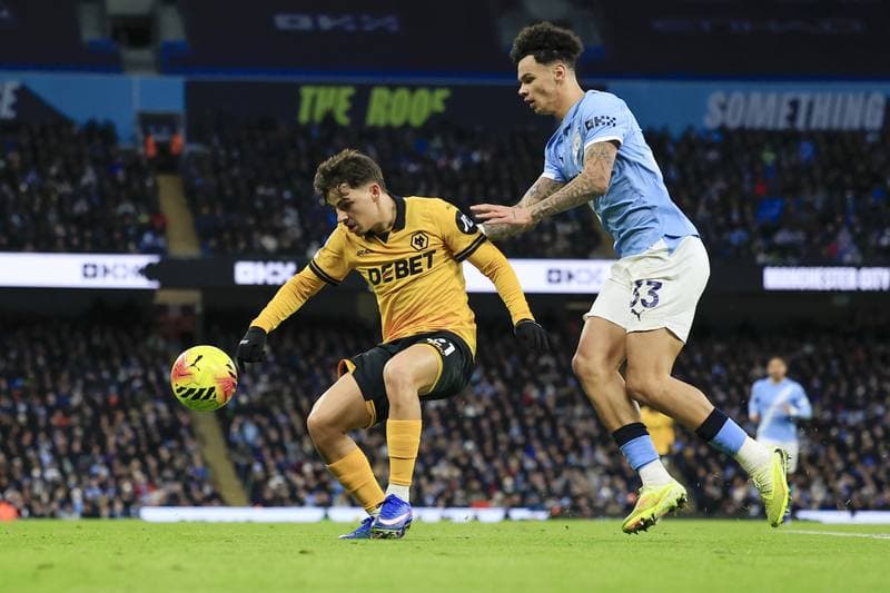 Football. Premier League. Manchester City - Wolverhampton Wanderers. 24.01.2026