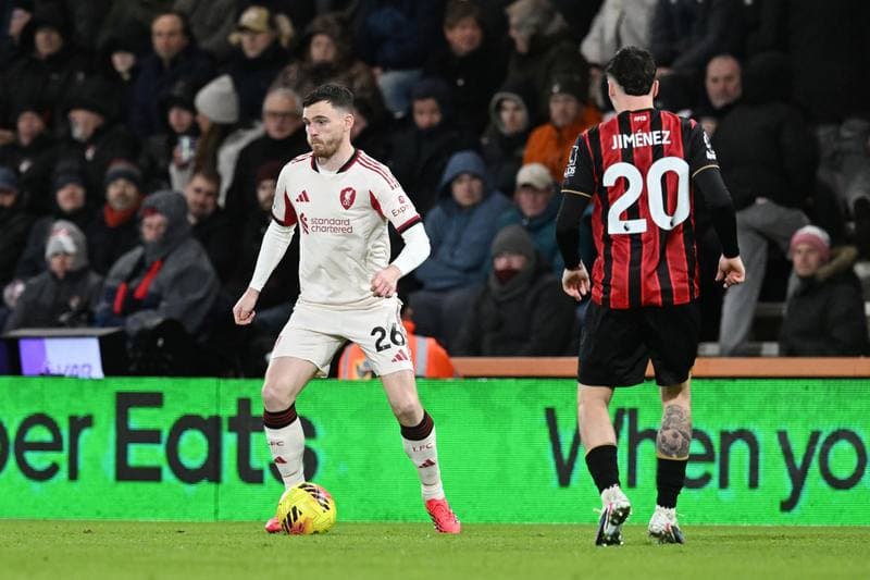 Football. Premier League. Bournemouth - Liverpool. 24.01.2026