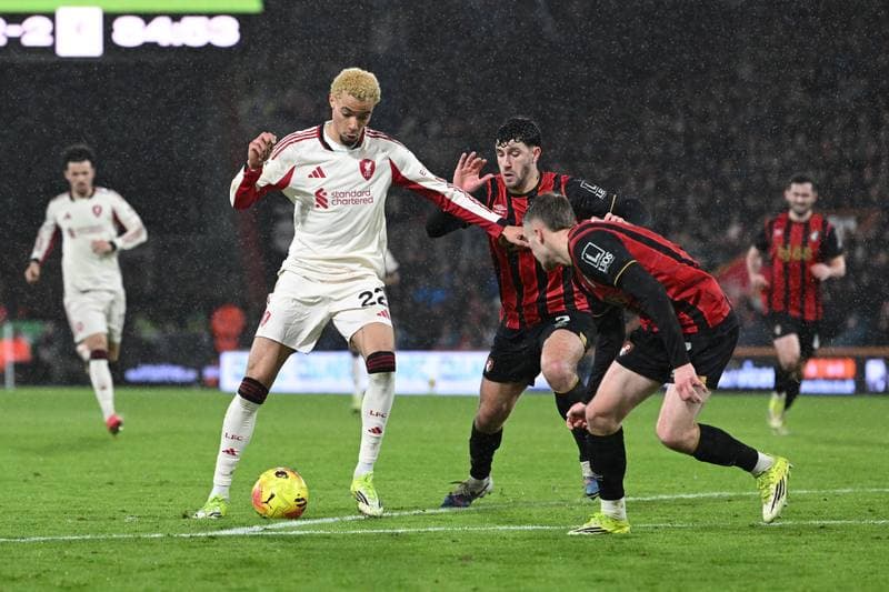 Football. Premier League. Bournemouth - Liverpool. 24.01.2026