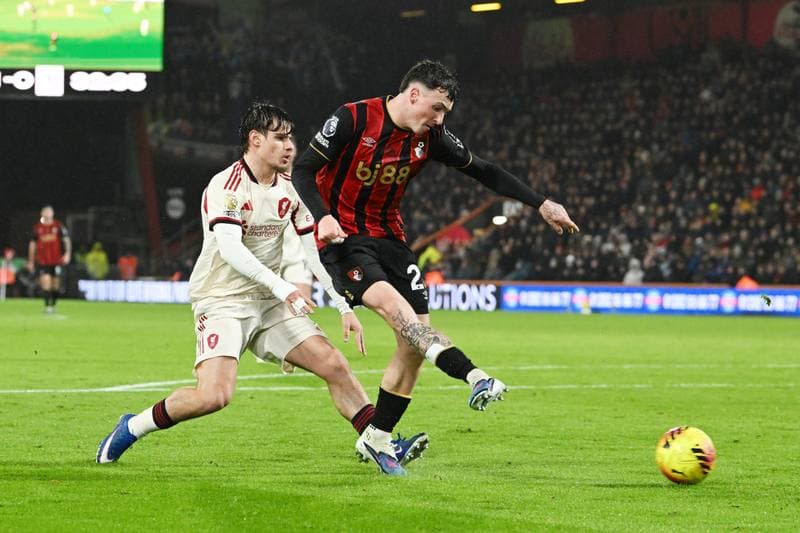 Football. Premier League. Bournemouth - Liverpool. 24.01.2026