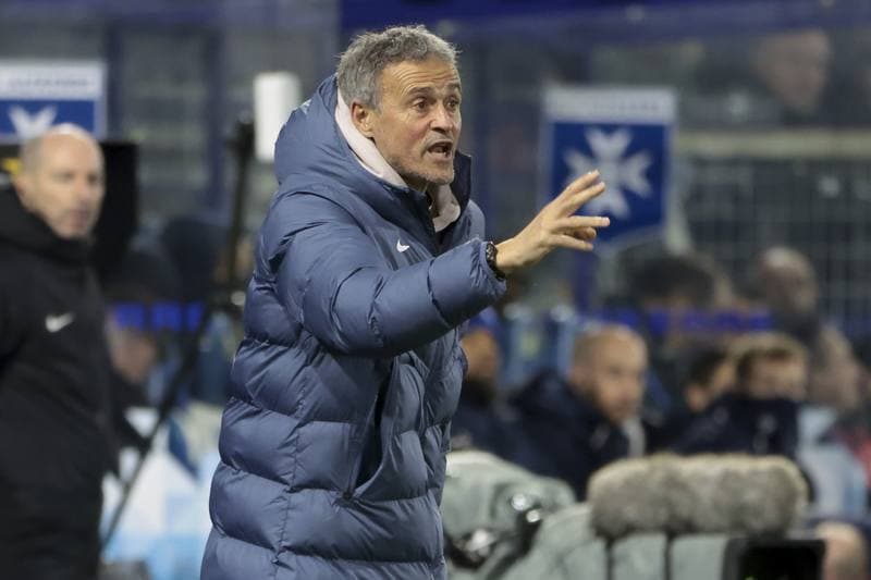 Football. Ligue 1. AJ Auxerre - Paris Saint-Germain. 23.01.2026