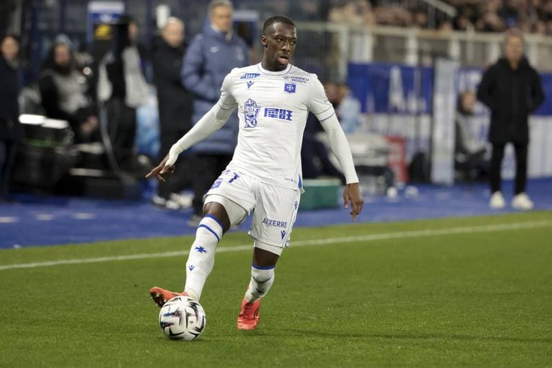 Football. Ligue 1. AJ Auxerre - Paris Saint-Germain. 23.01.2026