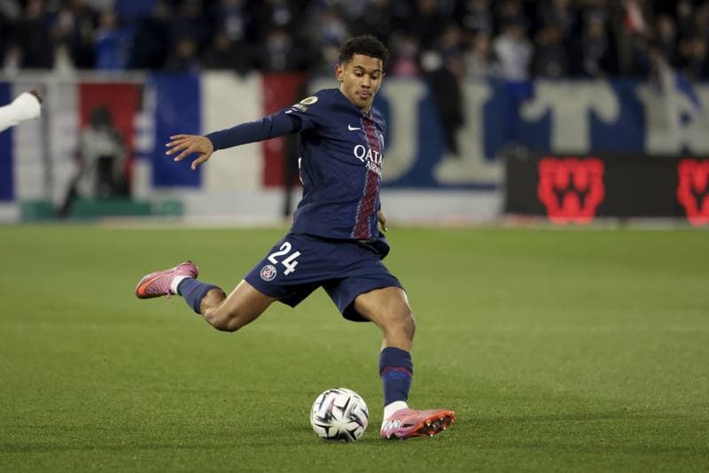 Football. Ligue 1. AJ Auxerre - Paris Saint-Germain. 23.01.2026