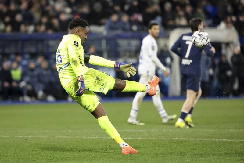 Football. Ligue 1. AJ Auxerre - Paris Saint-Germain. 23.01.2026