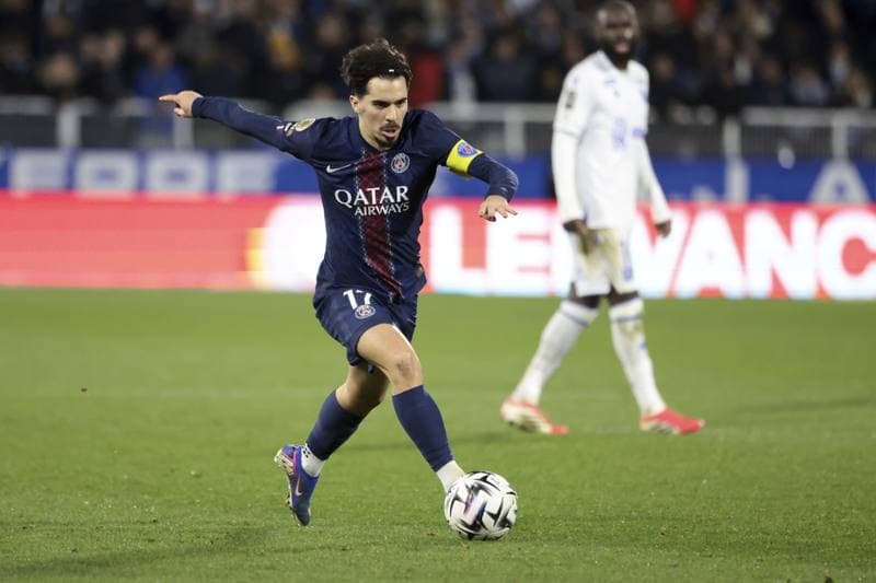 Football. Ligue 1. AJ Auxerre - Paris Saint-Germain. 23.01.2026