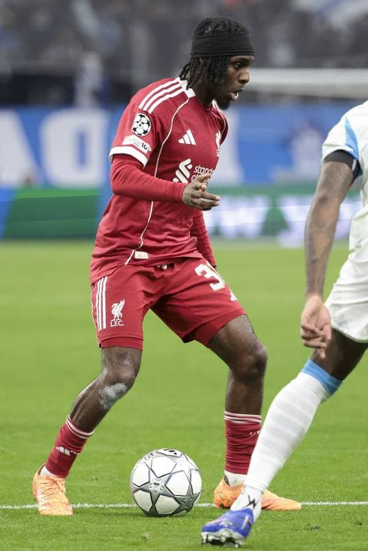 Football. UEFA Champions League. Olympique de Marseille - Liverpool. 21.01.2026