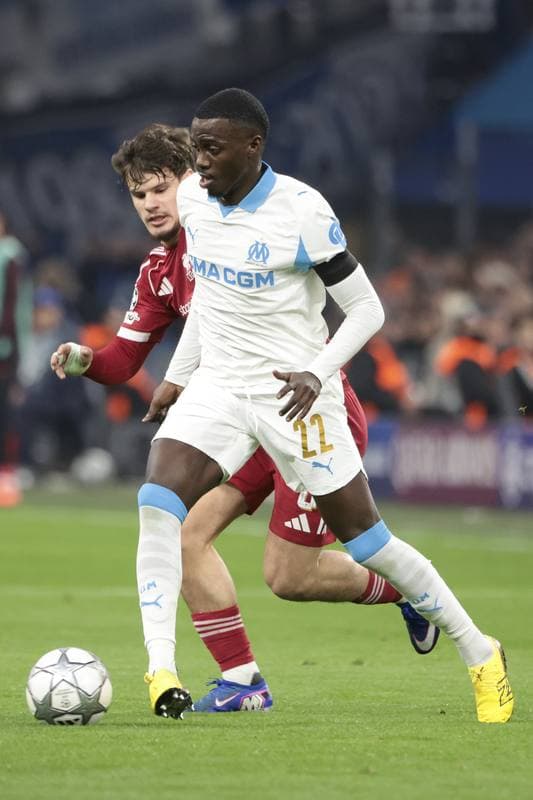 Football. UEFA Champions League. Olympique de Marseille - Liverpool. 21.01.2026