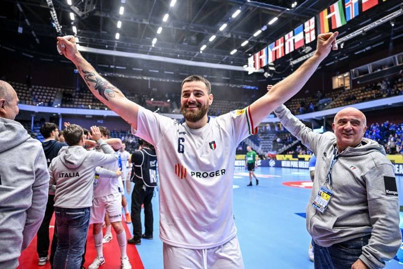 Handball. Men's EHF Euro 2026. Poland - Italy. 20.01.2026