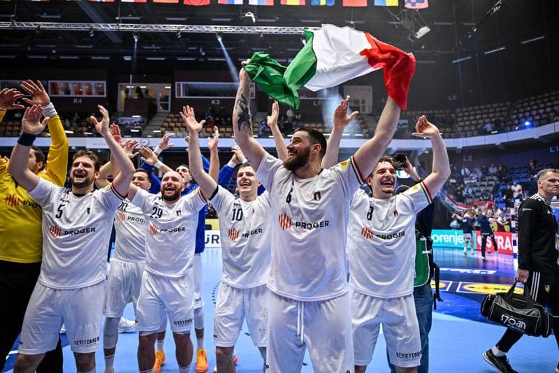 Handball. Men's EHF Euro 2026. Poland - Italy. 20.01.2026