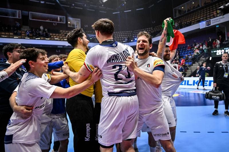 Handball. Men's EHF Euro 2026. Poland - Italy. 20.01.2026