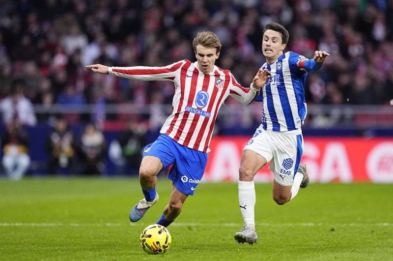Football. La Liga. Atletico Madrid - Deportivo Alaves. 18.01.2026
