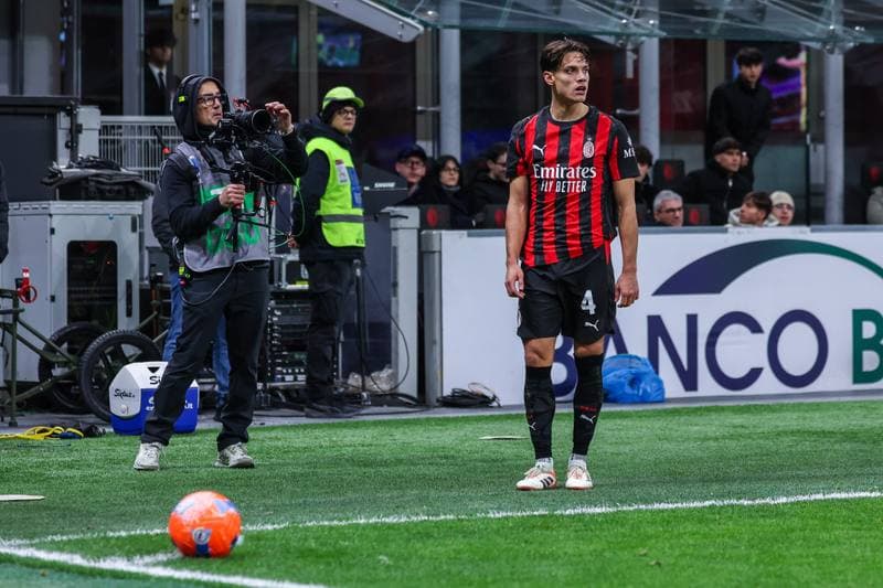 Football. Serie A. AC Milan - US Lecce. 16.09.2025