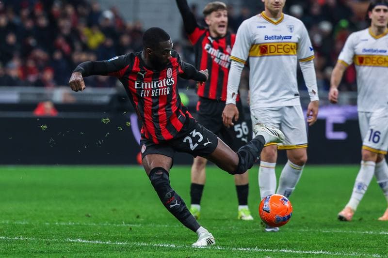 Football. Serie A. AC Milan - US Lecce. 16.09.2025