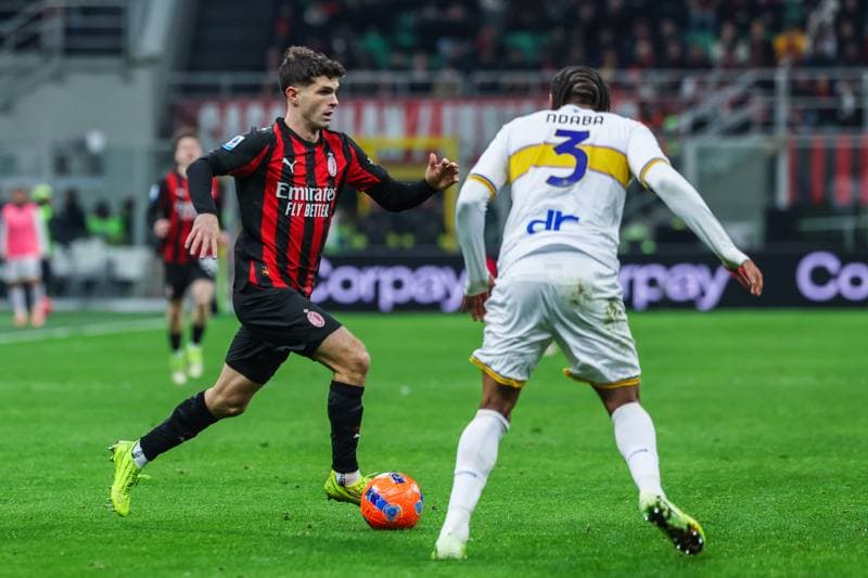 Football. Serie A. AC Milan - US Lecce. 16.09.2025