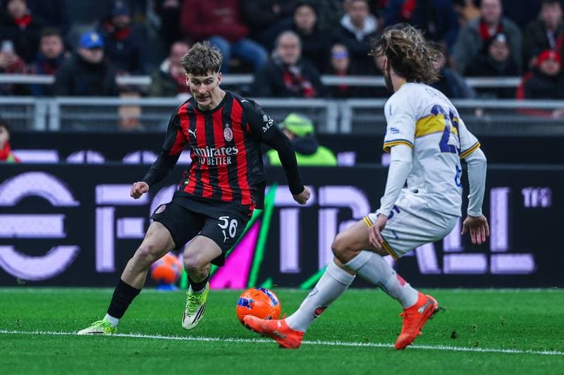 Football. Serie A. AC Milan - US Lecce. 16.09.2025