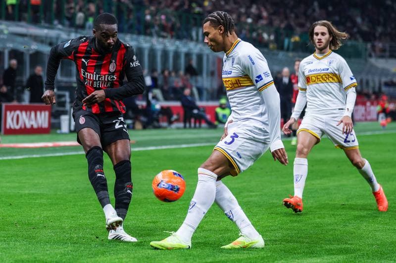Football. Serie A. AC Milan - US Lecce. 16.09.2025