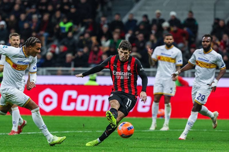 Football. Serie A. AC Milan - US Lecce. 16.09.2025