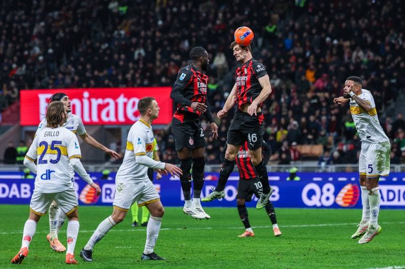 Football. Serie A. AC Milan - US Lecce. 16.09.2025