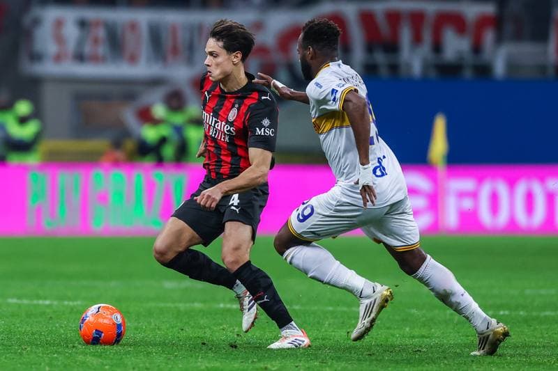 Football. Serie A. AC Milan - US Lecce. 16.09.2025