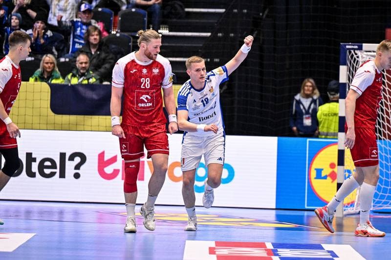 Handball. Men's EHF Euro 2026. Poland - Iceland. 18.01.2026