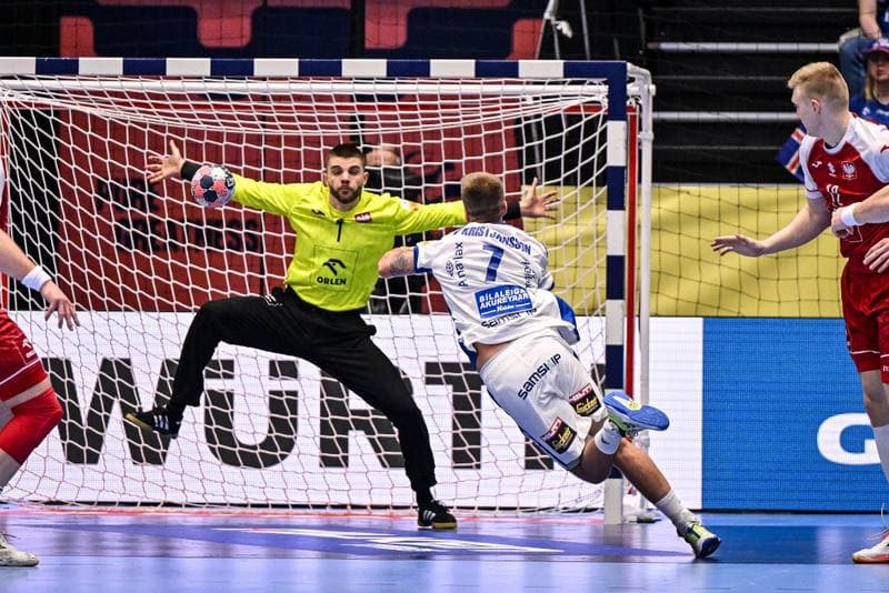 Handball. Men's EHF Euro 2026. Poland - Iceland. 18.01.2026