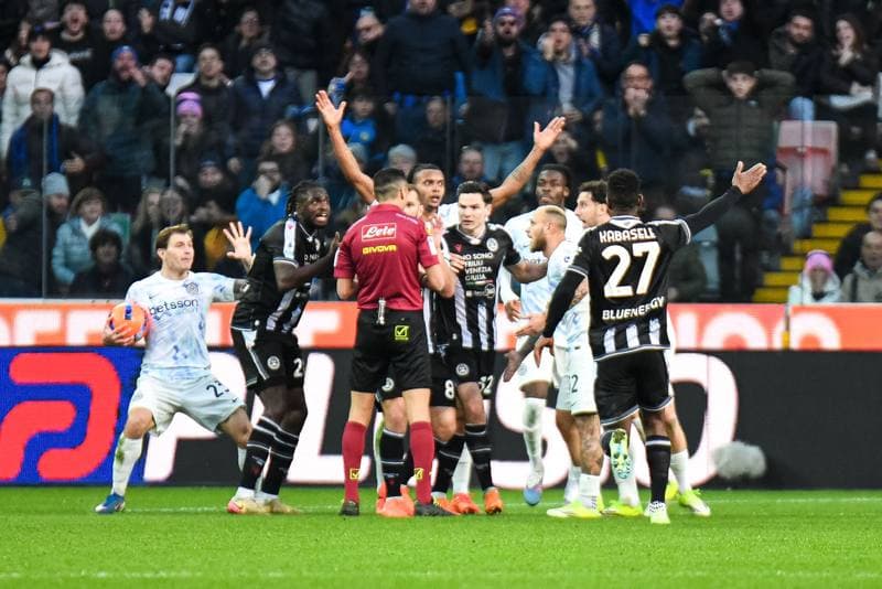 Football. Serie A. Udinese Calcio - Inter. 17.01.2026
