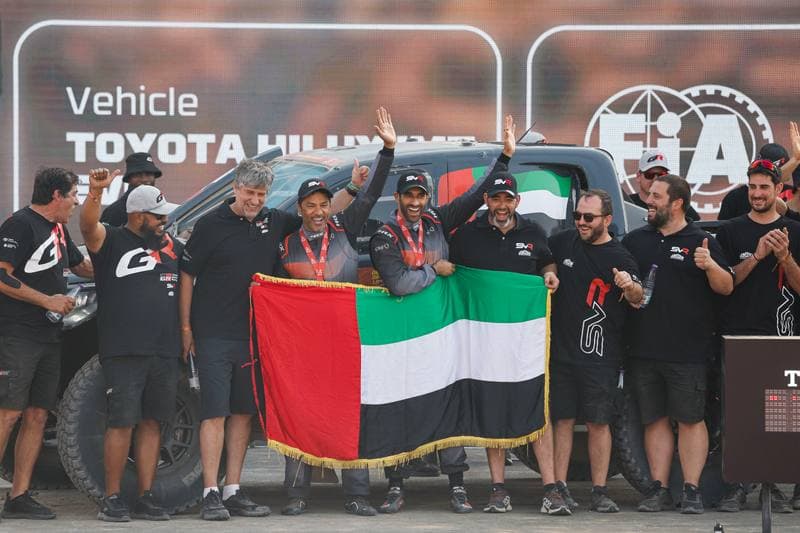 Motorsport. Dakar Rally. Prize Giving Ceremony. 17.01.2026
