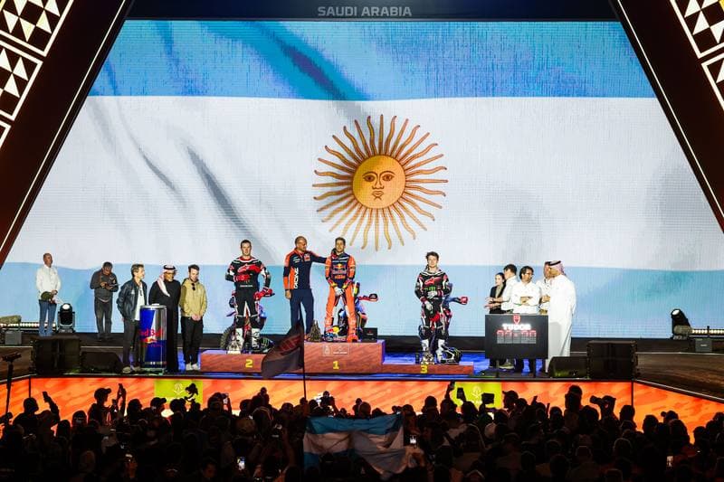 Motorsport. Dakar Rally. Prize Giving Ceremony. 17.01.2026
