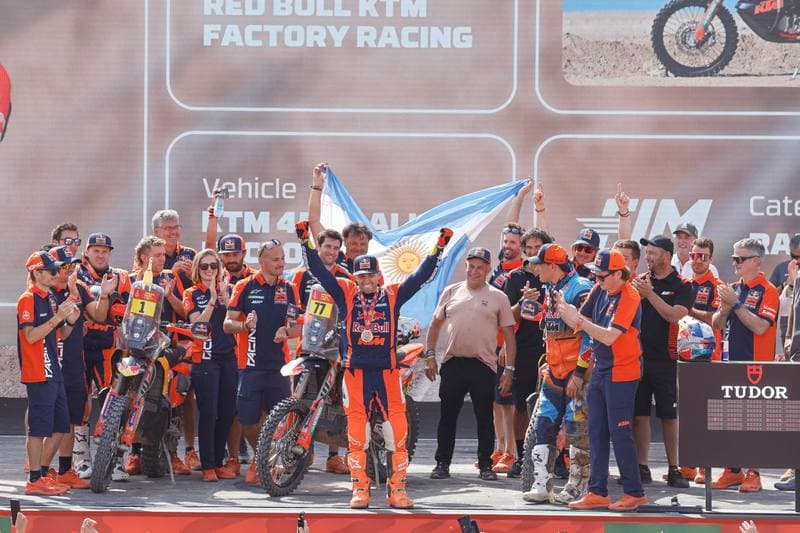 Motorsport. Dakar Rally. Prize Giving Ceremony. 17.01.2026