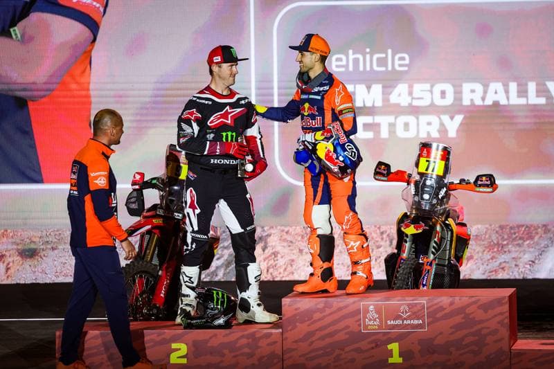 Motorsport. Dakar Rally. Prize Giving Ceremony. 17.01.2026