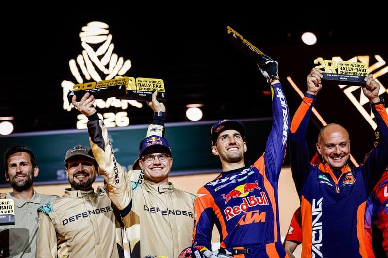 Motorsport. Dakar Rally. Prize Giving Ceremony. 17.01.2026