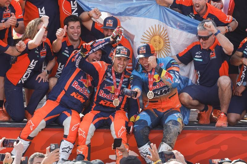 Motorsport. Dakar Rally. Prize Giving Ceremony. 17.01.2026