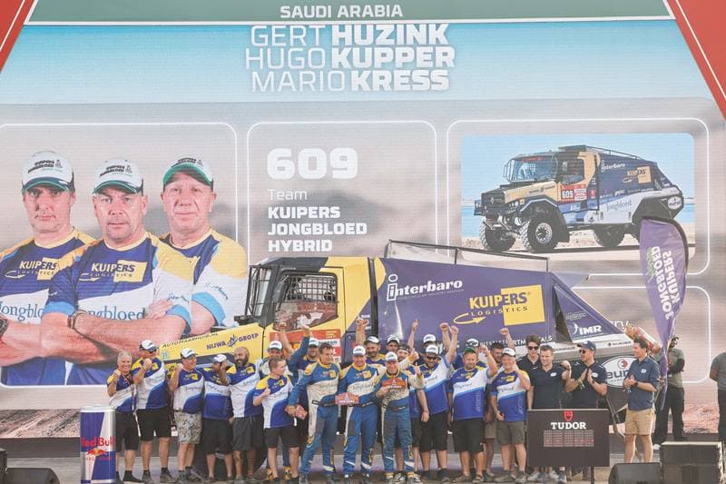 Motorsport. Dakar Rally. Prize Giving Ceremony. 17.01.2026