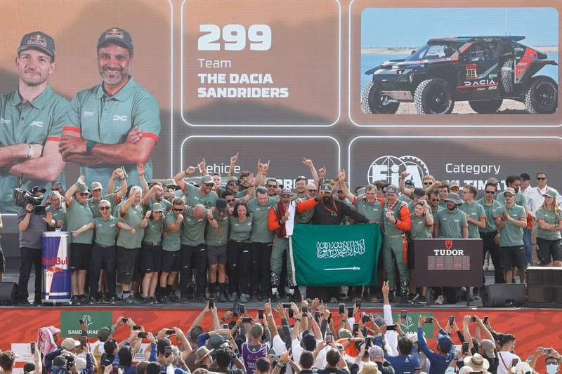Motorsport. Dakar Rally. Prize Giving Ceremony. 17.01.2026