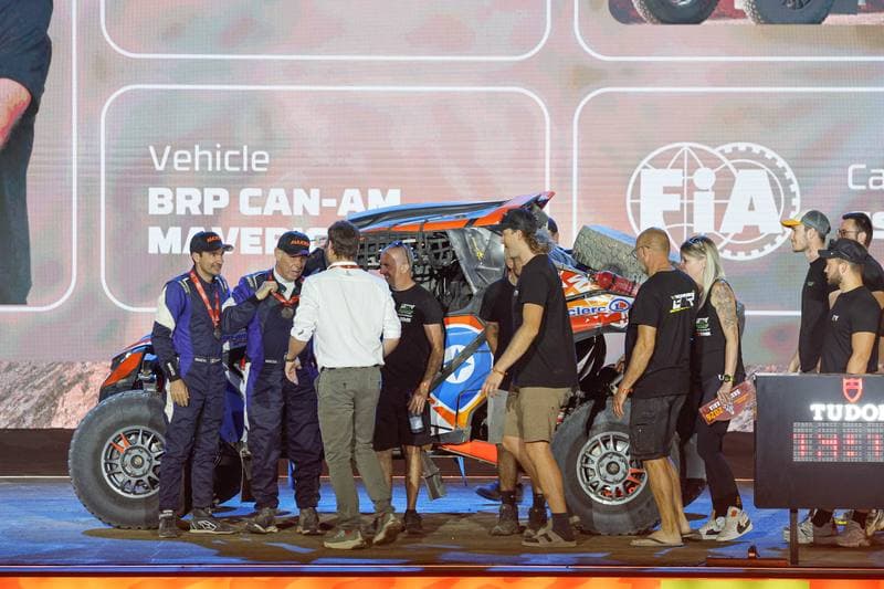 Motorsport. Dakar Rally. Prize Giving Ceremony. 17.01.2026